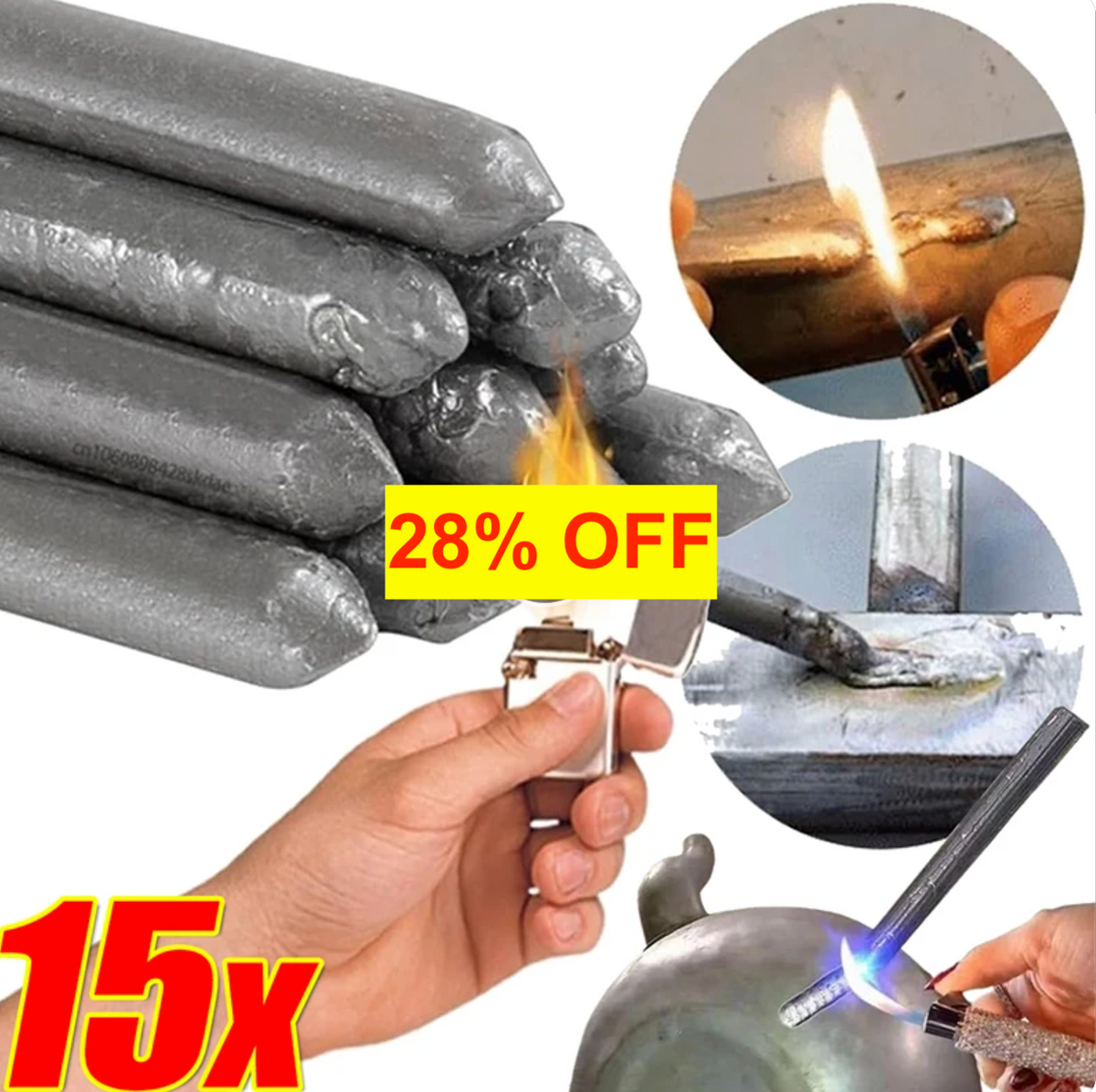 Low-Temperature Welding Rods