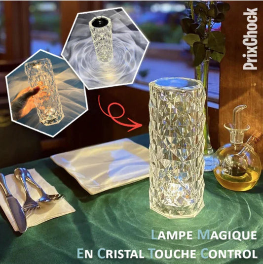 Rechargeable Crystal-Effect Table Lamp - product view 1