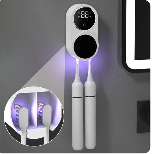Toothbrush Storage and Cleaning Unit
