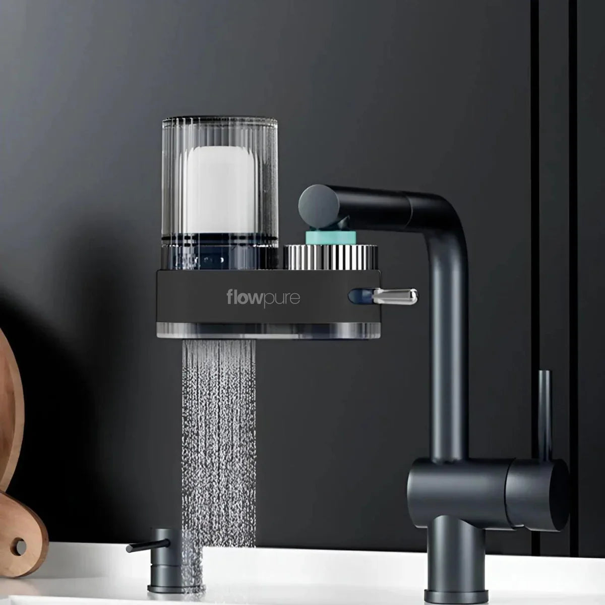 Tap-Mounted Water Filter