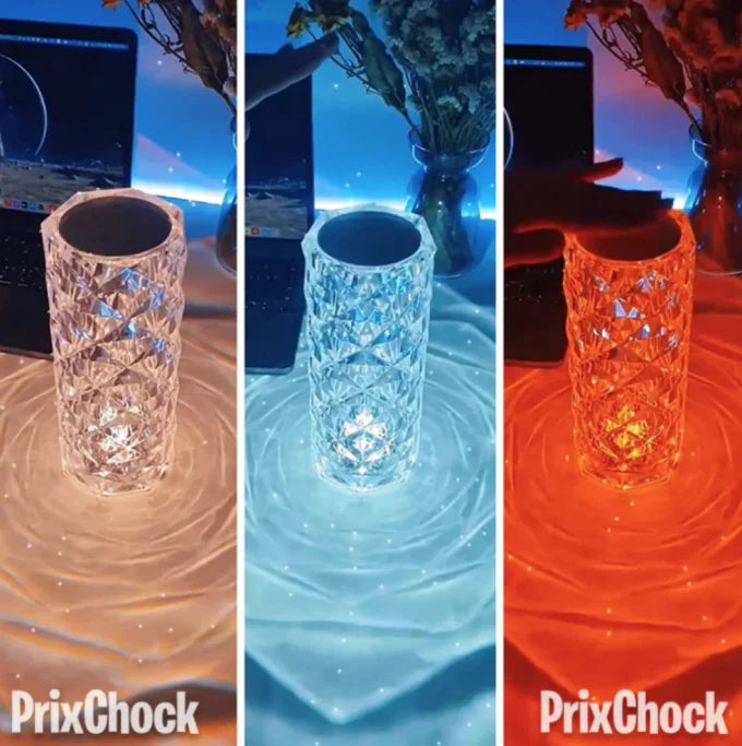 Rechargeable Crystal-Effect Table Lamp - product view 2