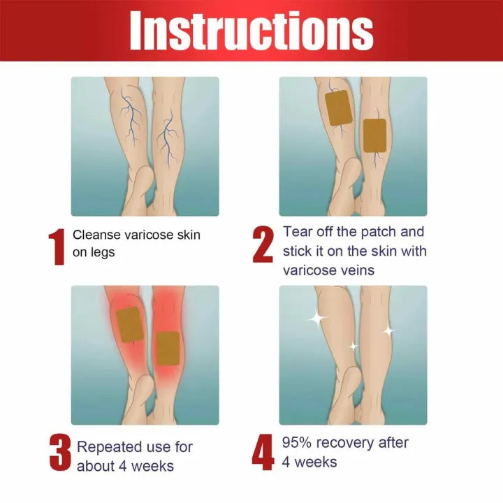 Leg Care Patches — 12 Pieces — view 2