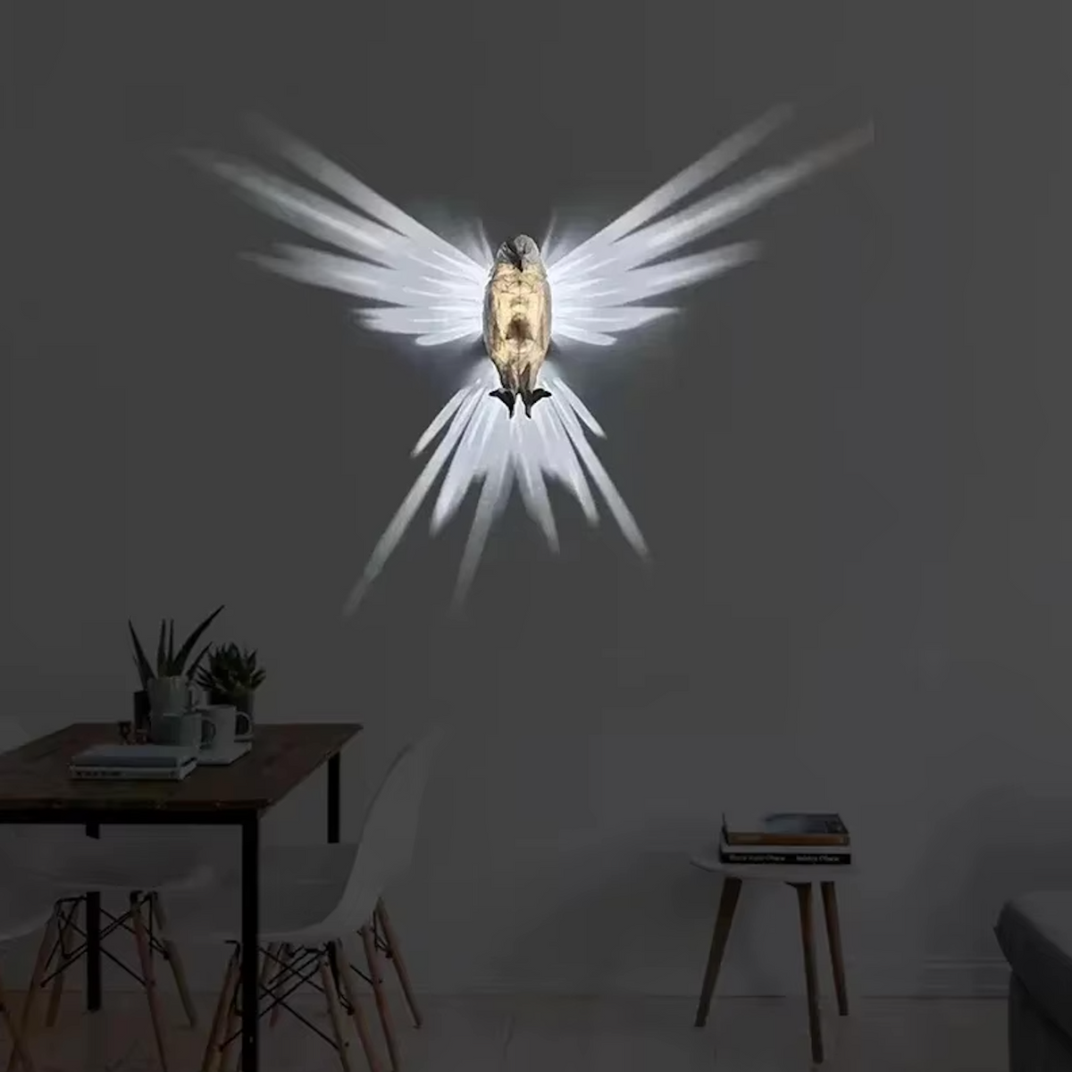 Eagle-Shaped Wall Lamp