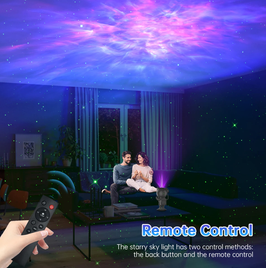 Astronaut Galaxy Projector with Remote — view 2
