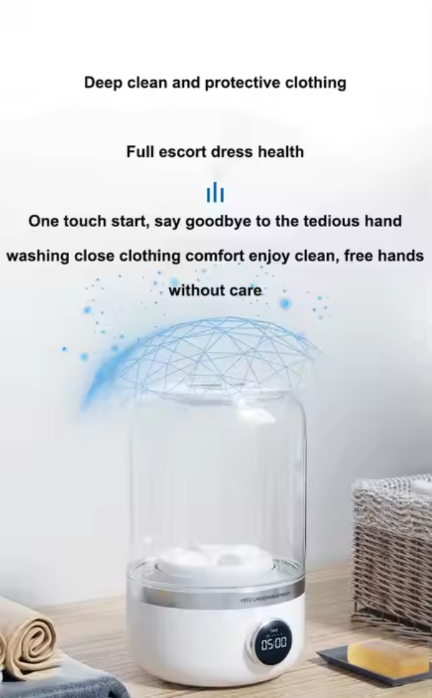Compact Rechargeable Clothes Washer — view 2