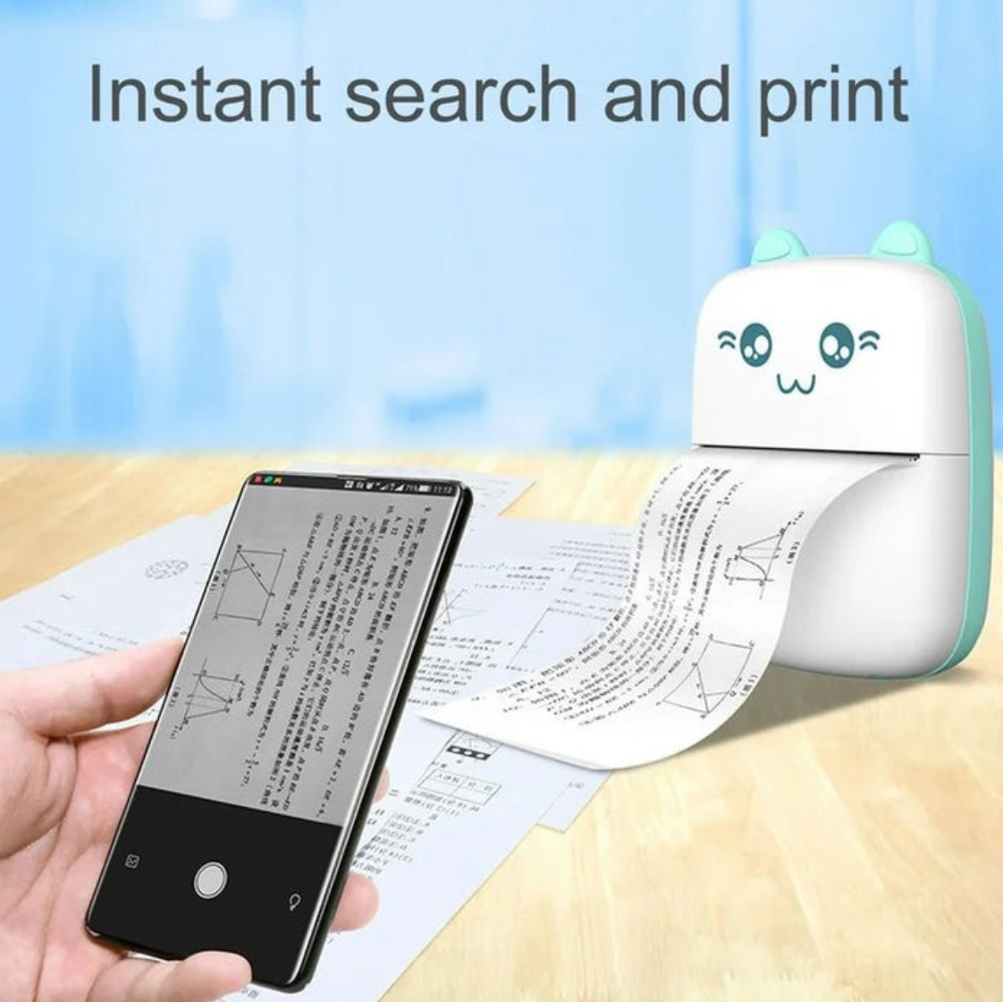 Bluetooth Mini Portable Printer