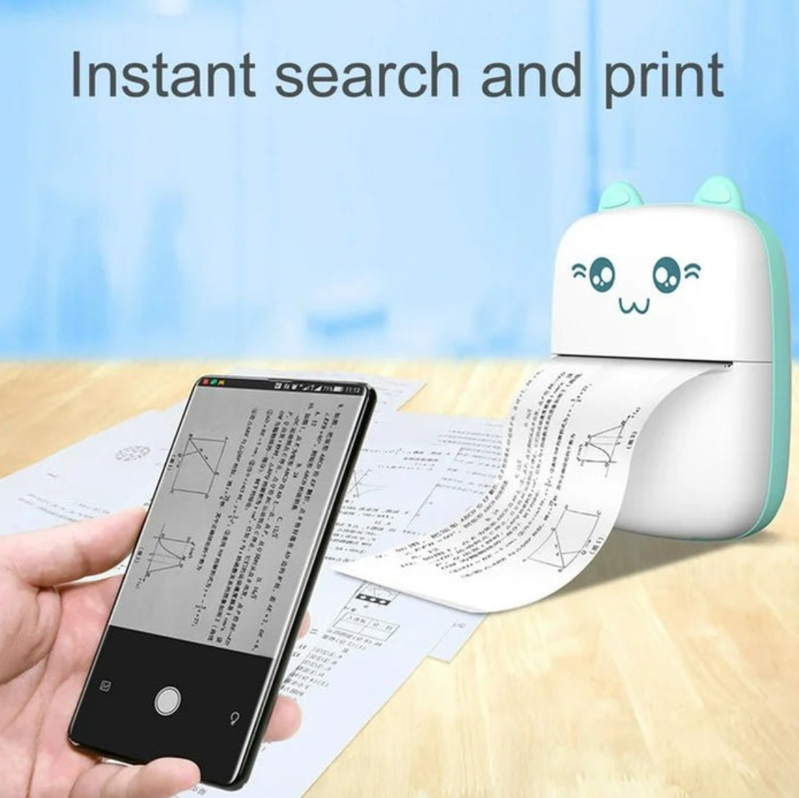 Bluetooth Mini Portable Printer — view 3