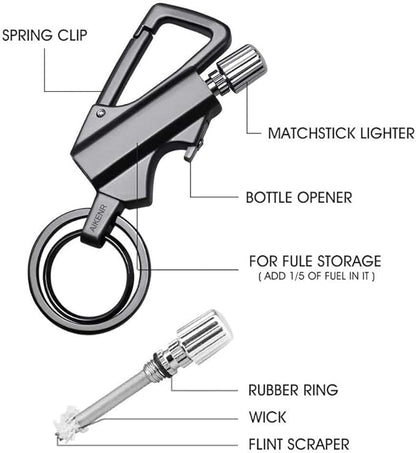 Keychain Lighter and Bottle Opener — view 3