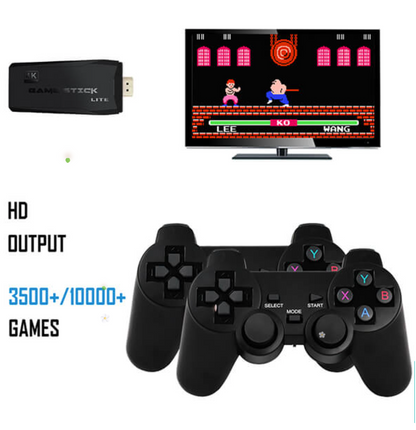 Retro Game Stick with Wireless Controllers — view 3