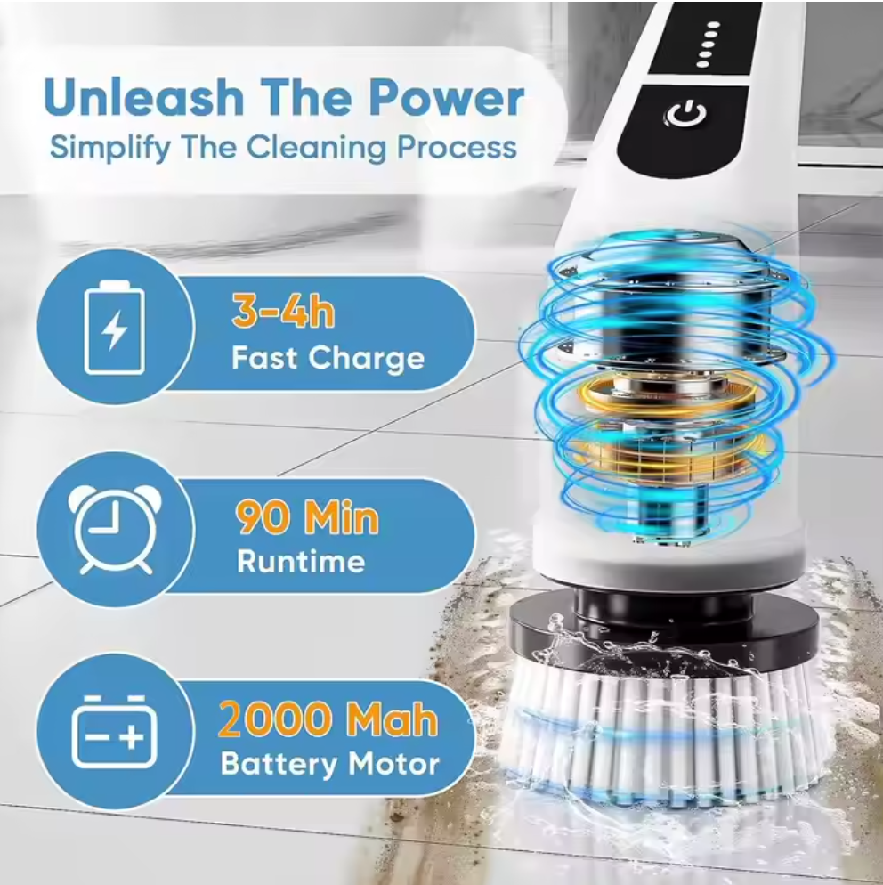 Cordless Electric Spin Scrubber — view 3