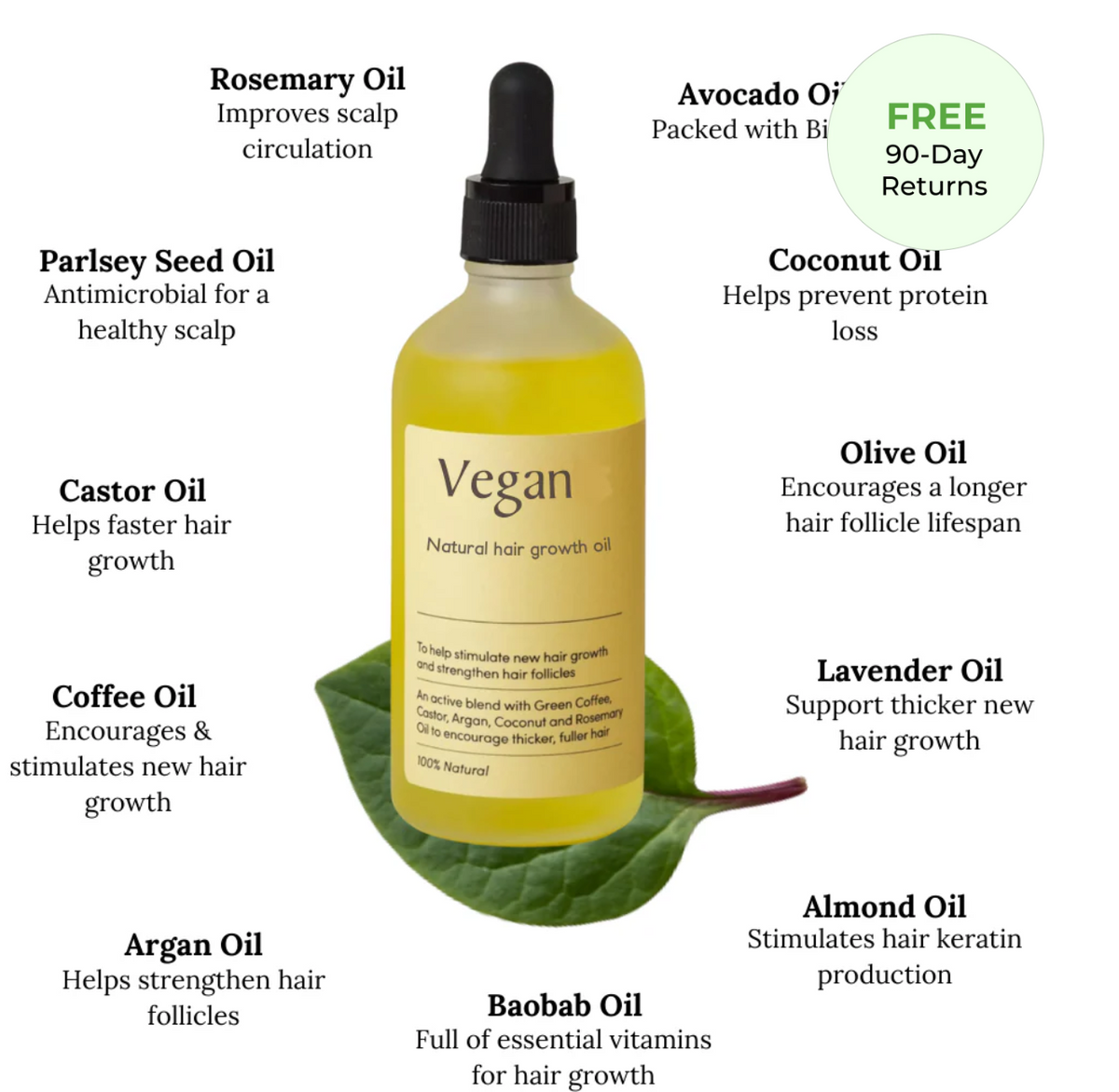 Vegan Hair and Scalp Oil — view 3