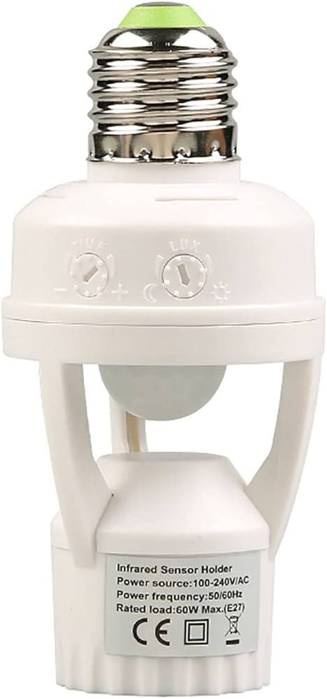 Motion-Sensor Bulb Holder