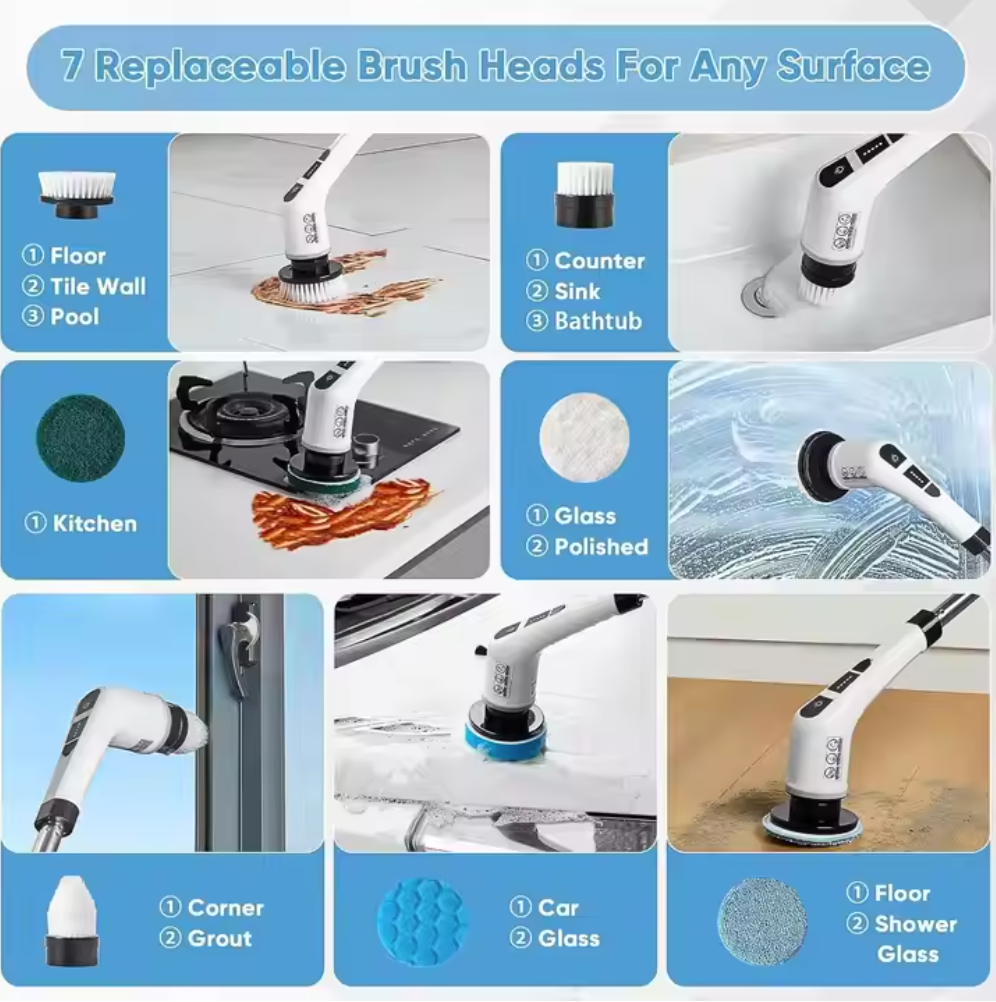 Cordless Electric Spin Scrubber — view 4