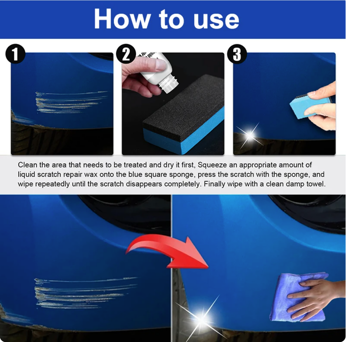 Car Surface Scratch Care Product — view 4