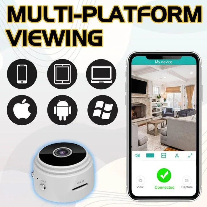 Mini 1080p Wi-Fi Magnetic Security Camera - product view 8