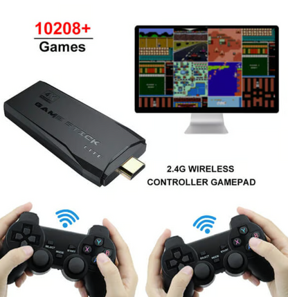 Retro Game Stick with Wireless Controllers — view 4