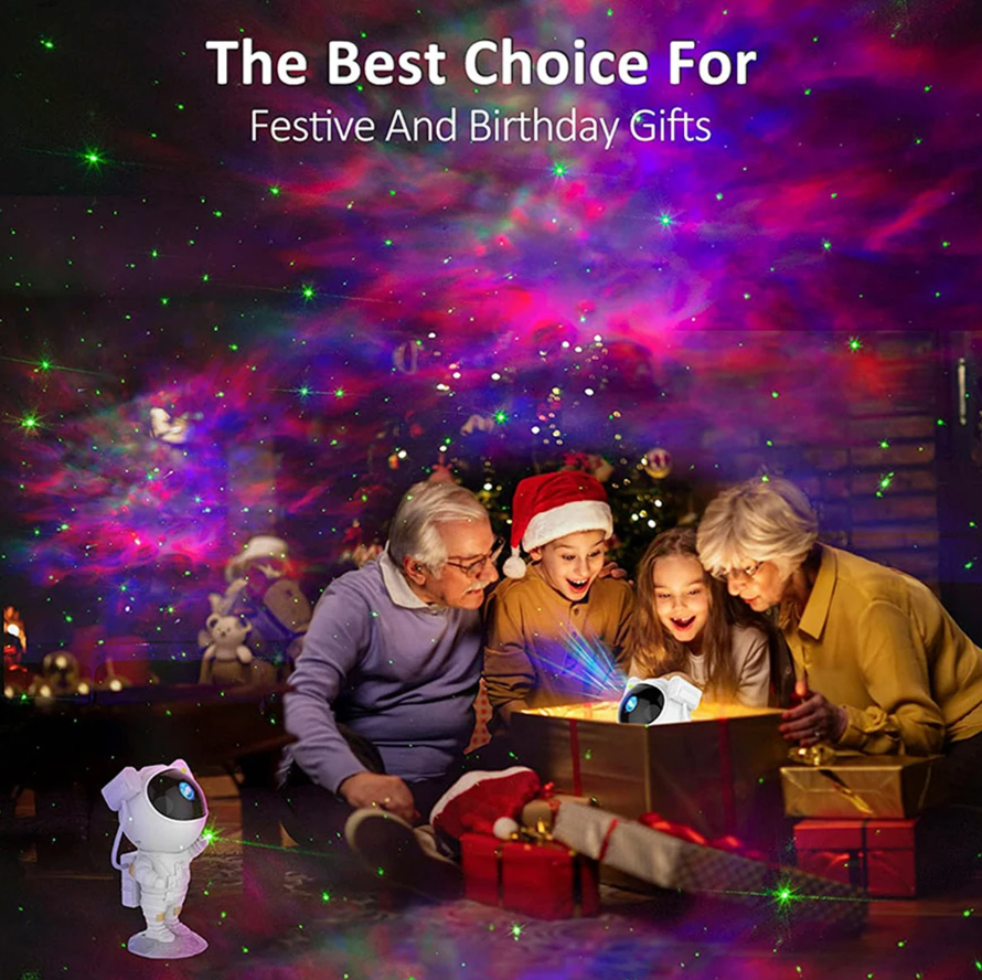 Astronaut Galaxy Projector with Remote — view 4