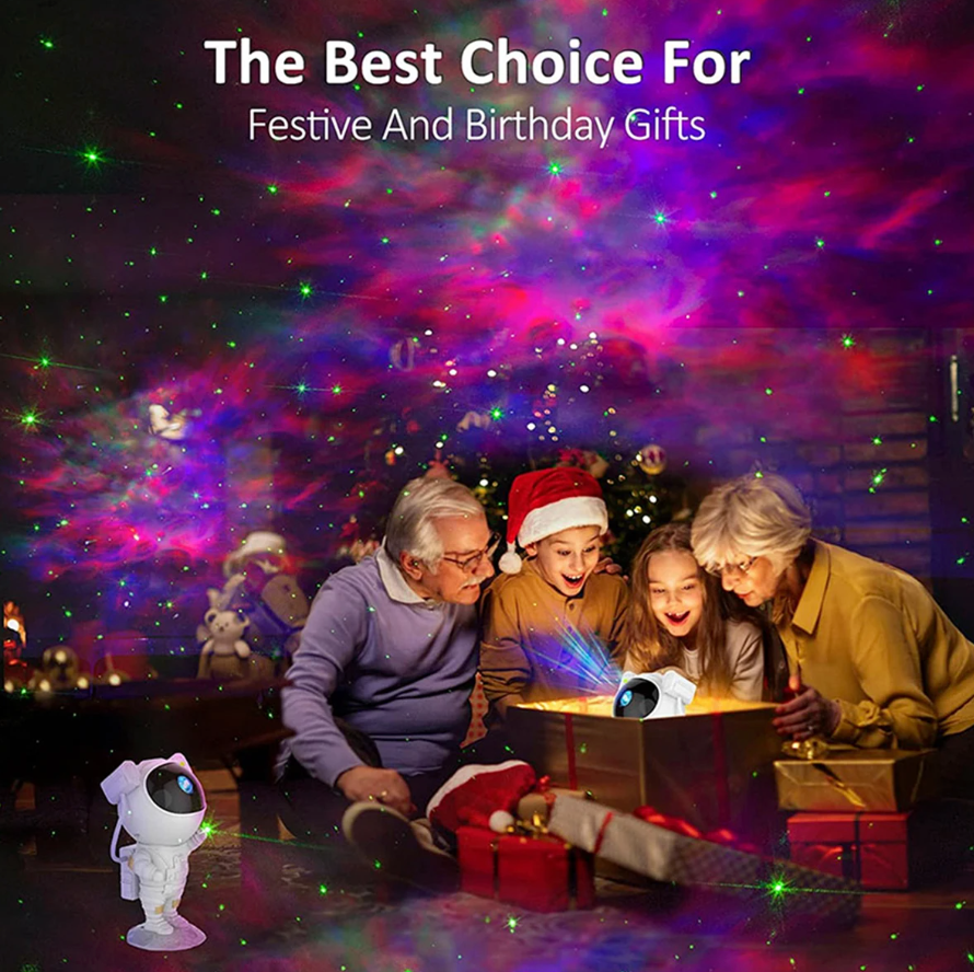 Astronaut Star Galaxy Projector Light - With Timer and Remote Control 🖤 Black Friday Offer 🎉 Get 40% OFF 🛍️