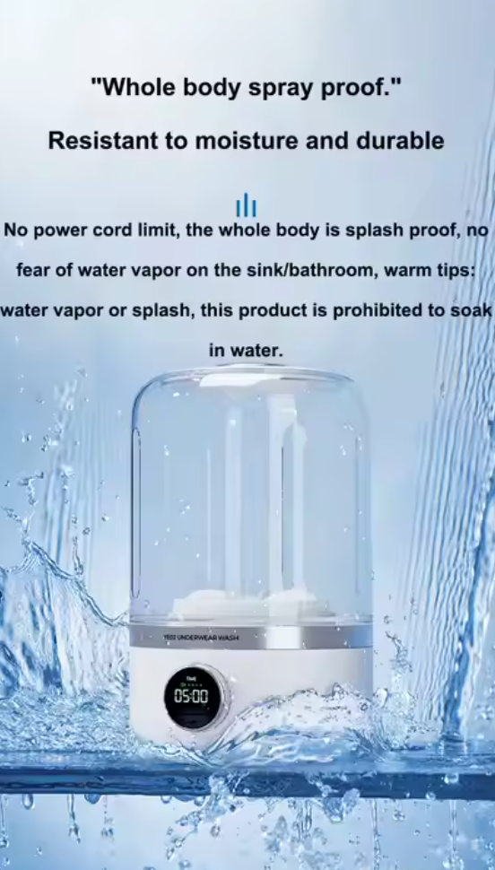 Compact Rechargeable Clothes Washer — view 5