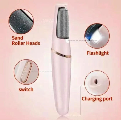 Rechargeable Foot Scrubber and Callus Tool — view 3