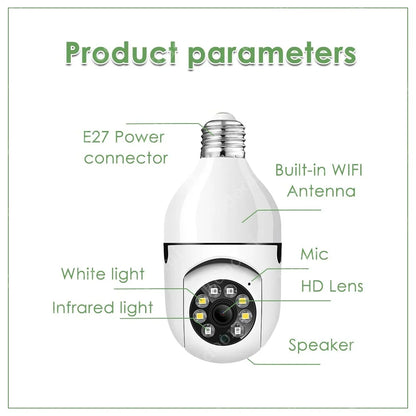 Wi-Fi Light-Bulb Security Camera — view 5