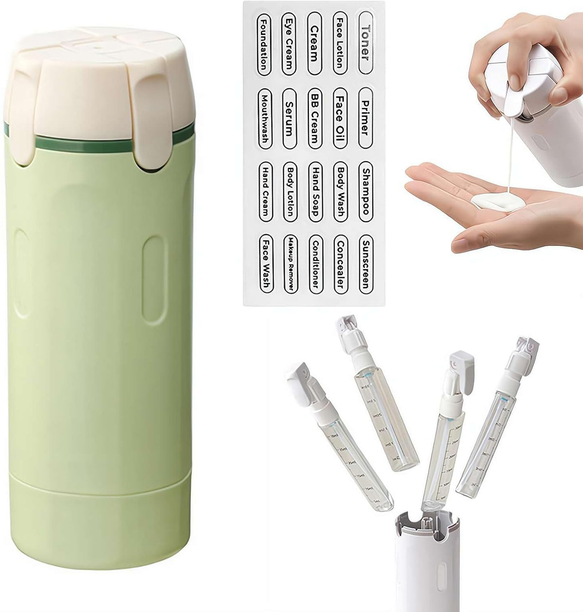 Refillable Travel Toiletry Containers — view 5