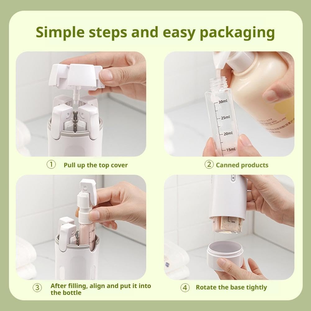 Refillable Travel Toiletry Containers — view 3