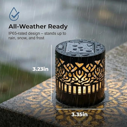Decorative Solar Mandala Lights — view 3