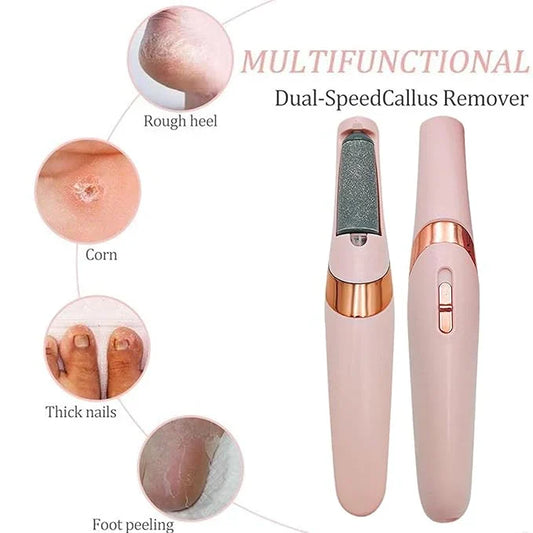Rechargeable Foot Scrubber and Callus Tool