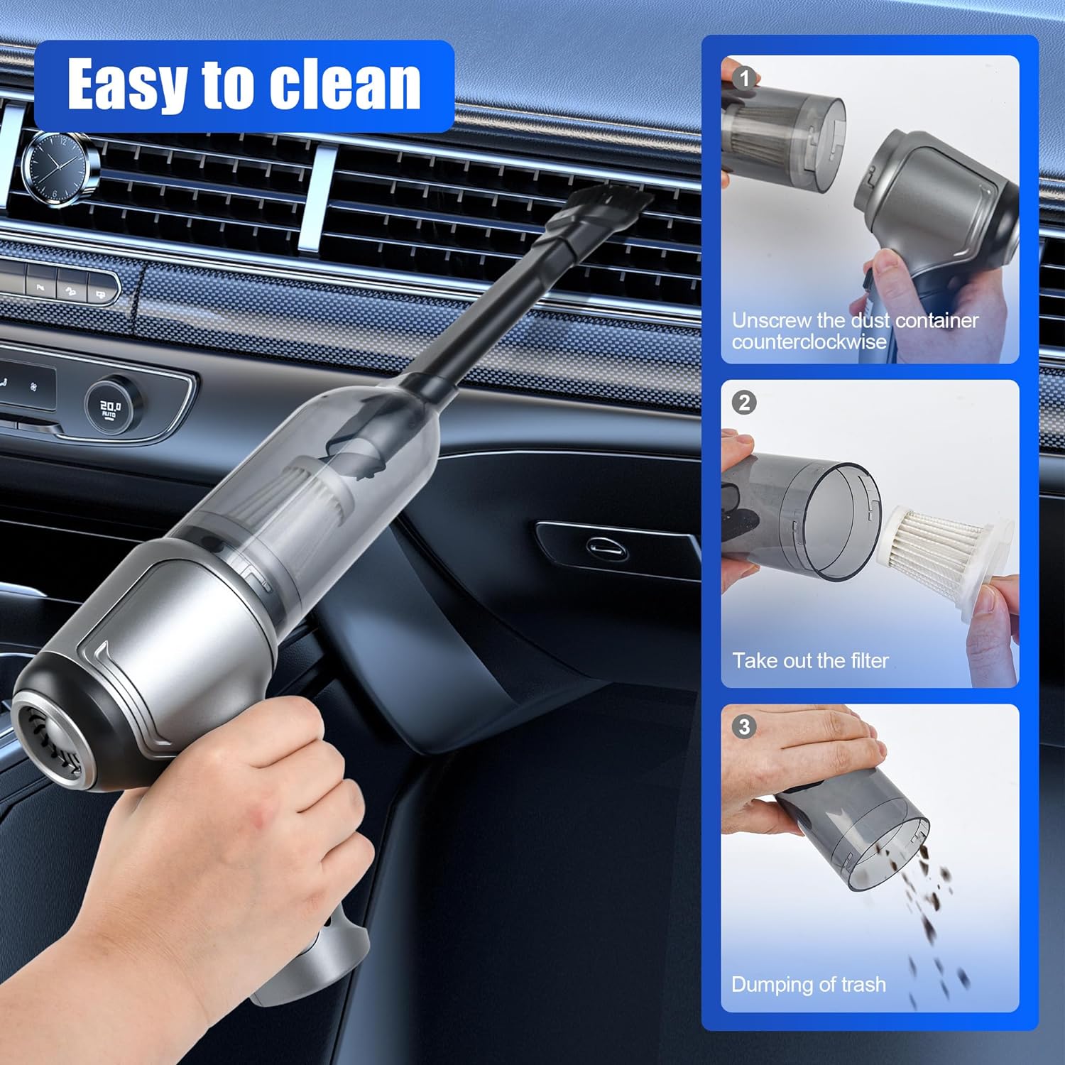 Wireless Powerful Handheld Vacuum Cleaner