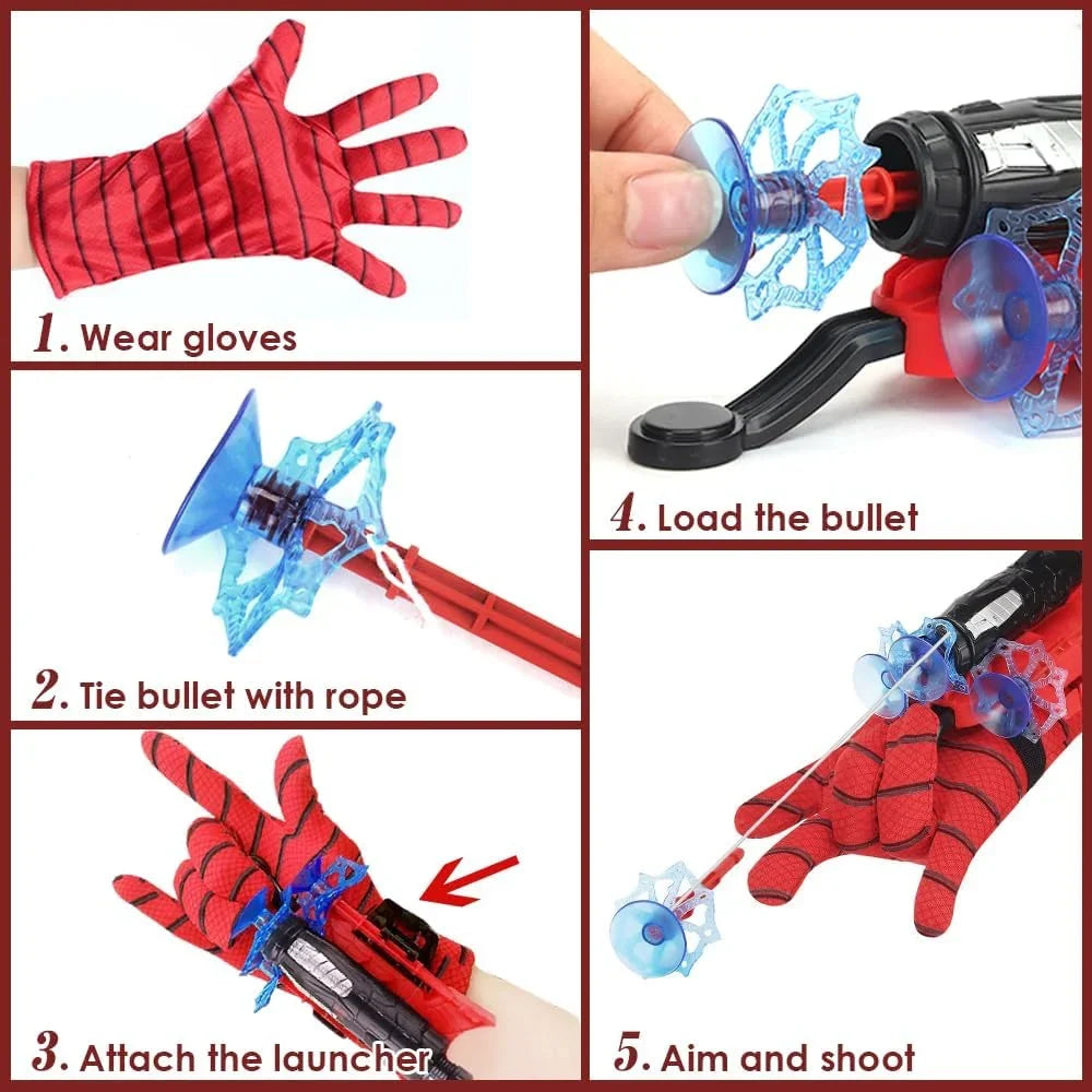 Toy Wrist Launcher with Gloves — view 6