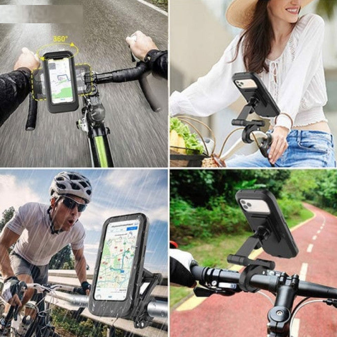Weather-Resistant Bicycle and Motorcycle Phone Holder — view 6