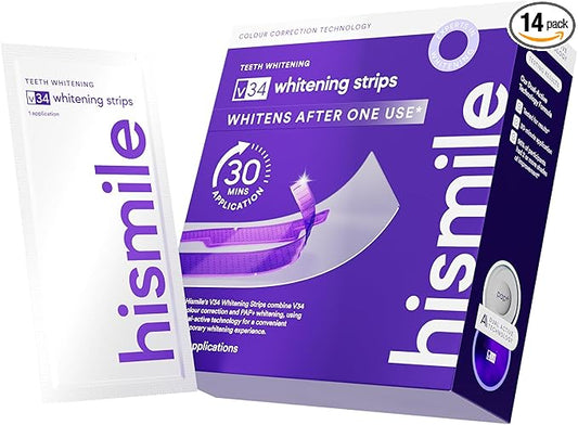 V34 Teeth Whitening Strips