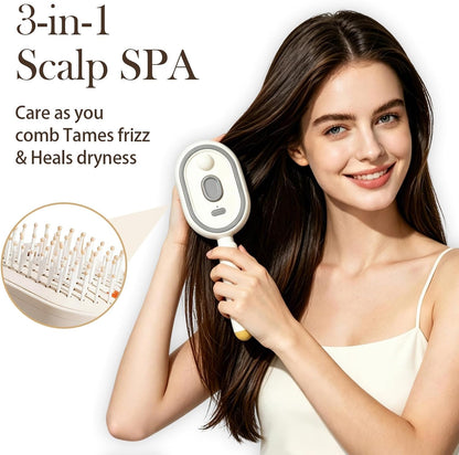 Electric Scalp Massage Brush with Mist — view 4