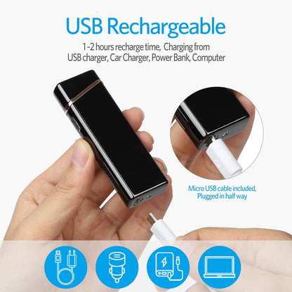 USB Rechargeable Electric Arc Lighter — view 2