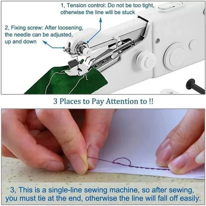 Portable Handheld Sewing Machine - product view 6