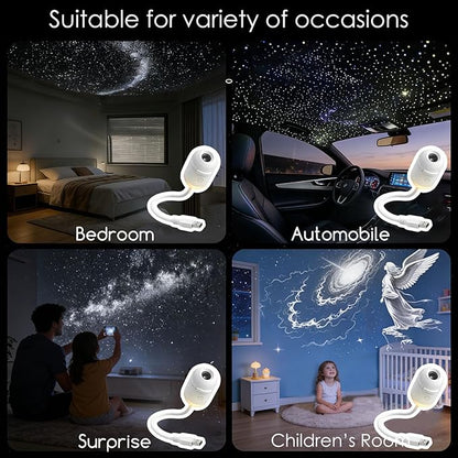 3-in-1 Galaxy Projector Night Light