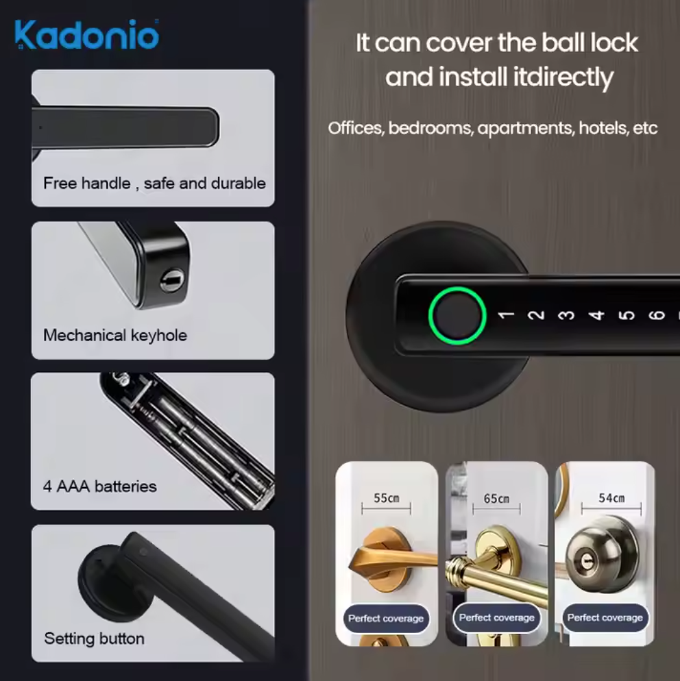 Smart Door Lock Handle — view 4