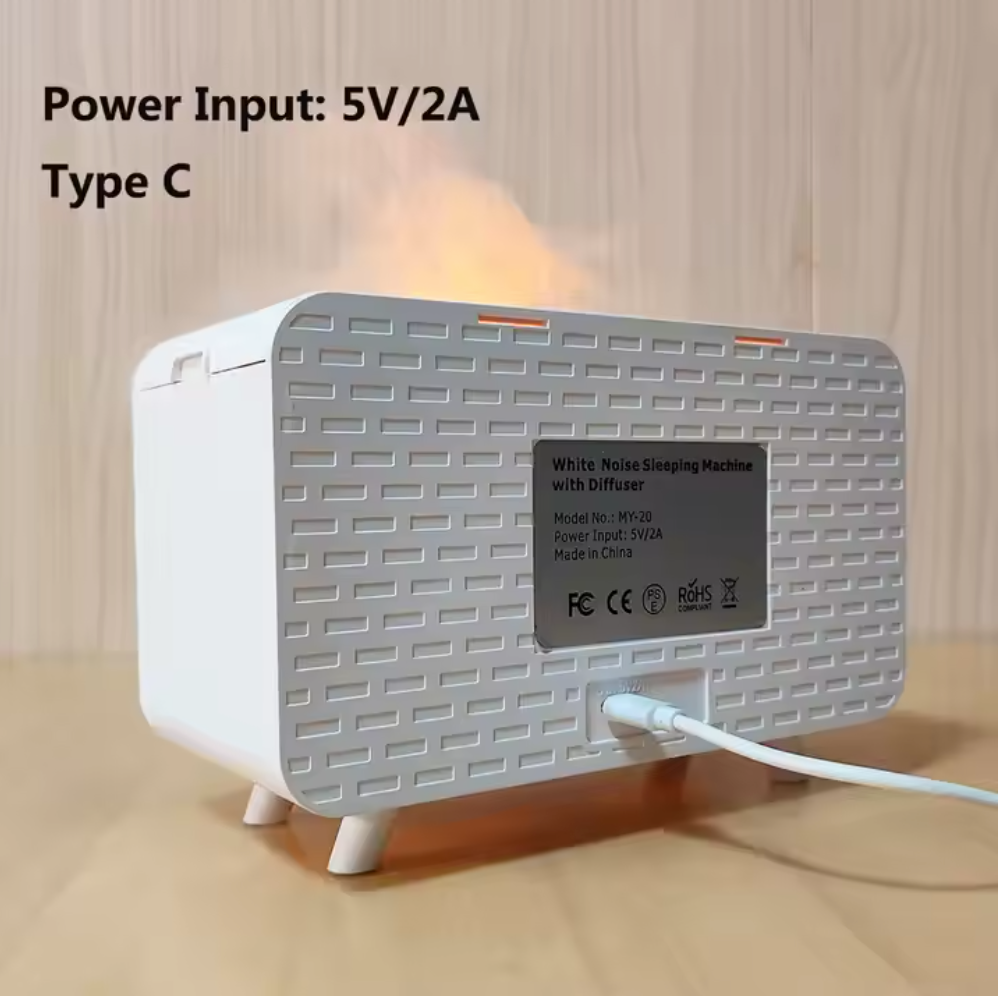 White-Noise Humidifier and Bluetooth Speaker — view 5