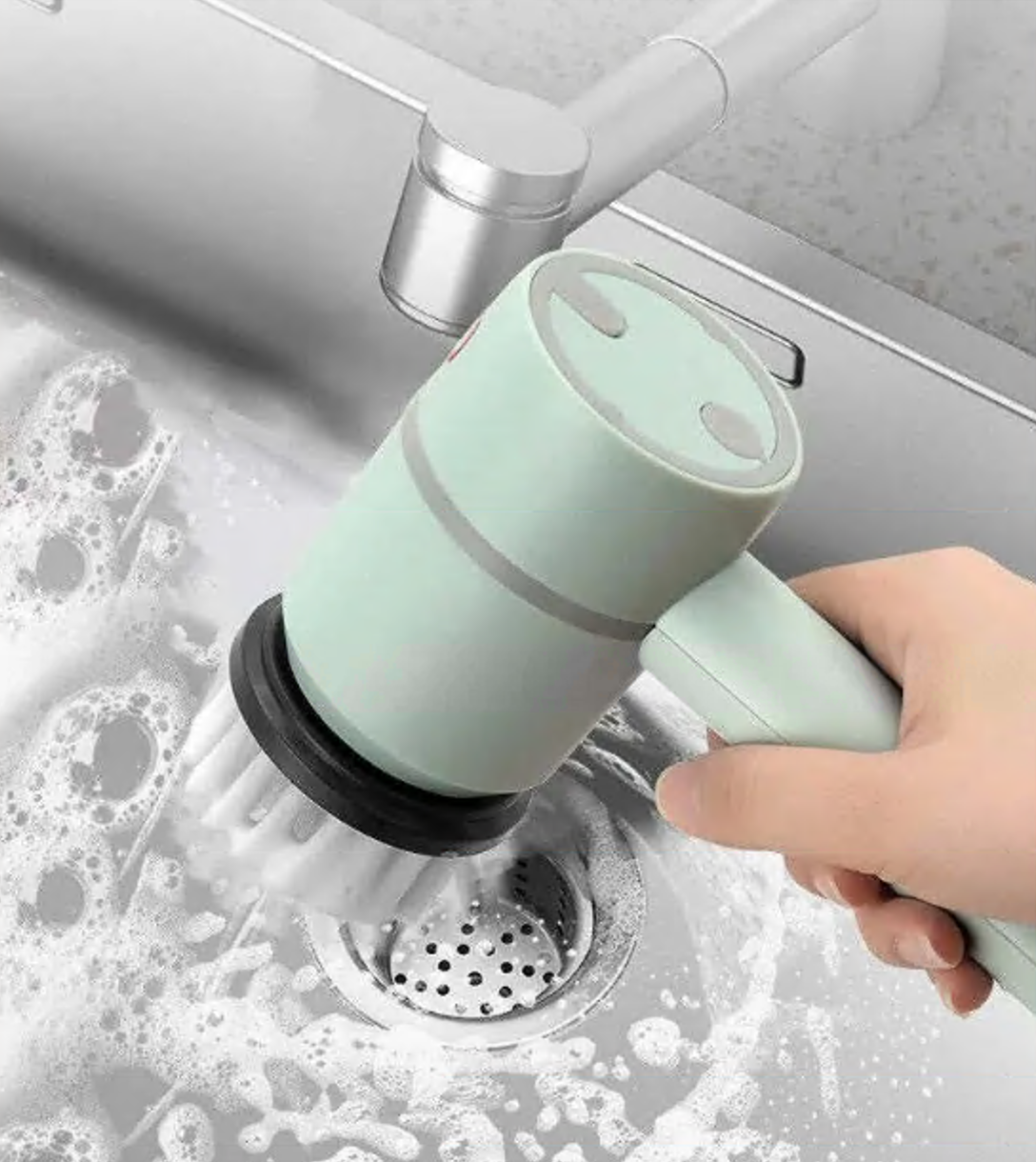 Handheld Powered Scrubbing Tool — view 2