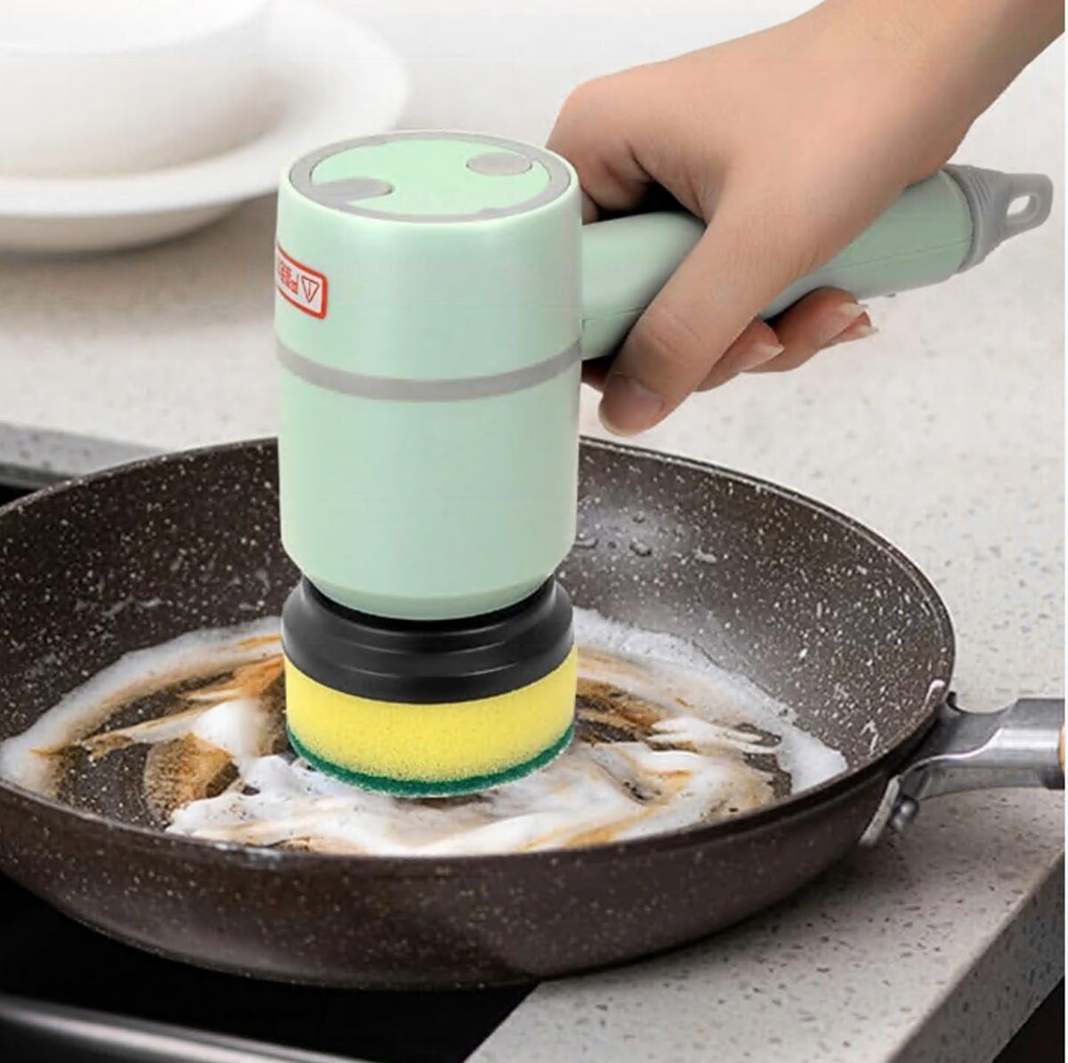 Handheld Powered Scrubbing Tool — view 5