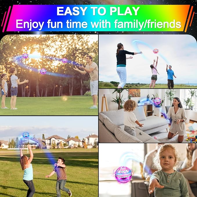 LED Flying Orb Ball with Boomerang Flight - view 5
